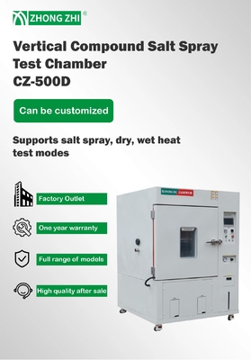 CZ-500D Vertical Composite Salt Spray for Test Chamber 1-Year Warranty for Dry Humid and Salt Fog Corrosion Testing