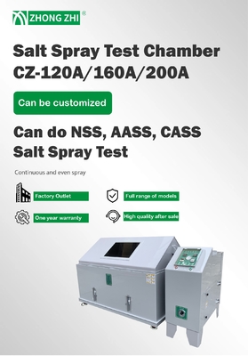 CZ-120A Coating Material Salt Spray Corrosion Test Machine Salt Fog Test Chamber Salt Spray Corrosion Cabinet