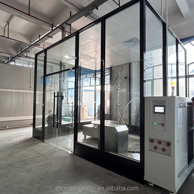 CZ-40K-LY Walk-in Waterproof IP34 Rain Climate Testing Equipment Lab Humidity Chamber Cabinet Machine Cooling Box