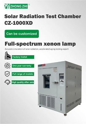 CZ-1000XD ISO 4892-2 4892-1 IEC 60068 Simulated Sunlight Xenon Arc Lamp Accelerated Aging Test